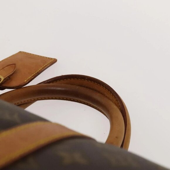 LOUIS VUITTON Monogram Keepall 55 Boston Bag M41424 LV Auth 133994 - Picture 9 of 16